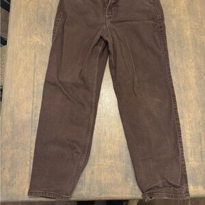 Hollister Womens's Corduroy Pants in Rich Brown